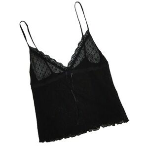 Cute lace black cami